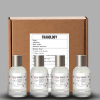 Fragology Box Set 5 x50ml Le Labo Rose 21-The Nior 29-Tabac 2-Vetiver 46-Santal 33